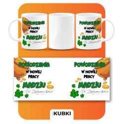KUBEK ODEJŚCIE POŻEGNANIE Z PRACY DLA KOLEŻANKI KOLEGI PREZENT