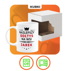 Kubek dla Sołtysa na Prezent NAJLEPSZY SOŁTYS NA WSI z IMIENIEM