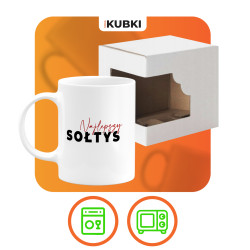 Kubek dla Sołtysa na Prezent NAJLEPSZY SOŁTYS NA WSI W GMINIE