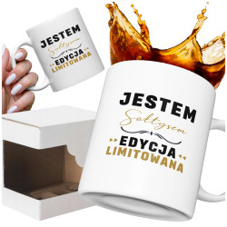Kubek dla Sołtysa na Prezent JESTEM SOŁTYSEM EDYCJA LIMITOWANA