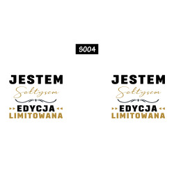 Kubek dla Sołtysa na Prezent JESTEM SOŁTYSEM EDYCJA LIMITOWANA