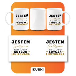 Kubek dla Sołtysa na Prezent JESTEM SOŁTYSEM EDYCJA LIMITOWANA